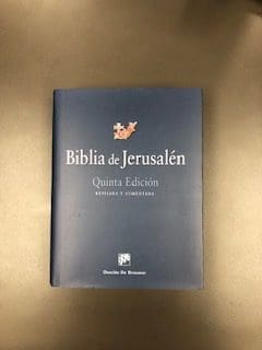 Biblia de Jerusalén: Quinta Edición, Revisada Y Aumentada; Jerusalem Bible--Study Bible