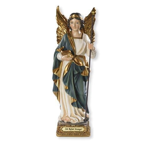 St. Rafael 9" Statue
