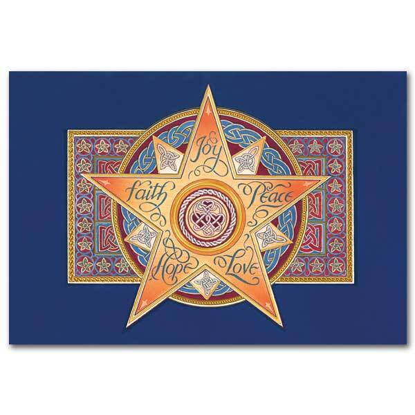The Christmas Star Majesty of Christmas Card