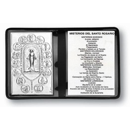 Prayer Folder - Carpeta de Oración Misterios del Rosario