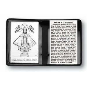 PLACA DE METAL VIRGEN DE SAN JUAN