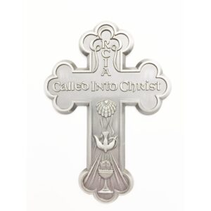 Called Into Christ Pewter RCIA Cross