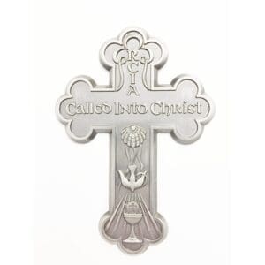 Called Into Christ Pewter RCIA Cross