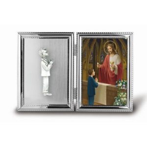 Boy Standing Photo Frame