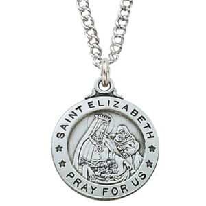 St. Elizabeth Sterling Necklace, 20"