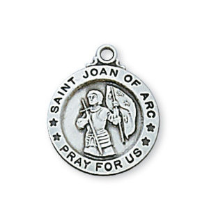St. Joan of Arc Sterling Necklace