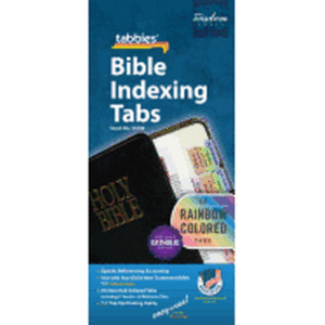 Bible Tab-Cath Old & NT: Rainbow Catholic Bible Tabs