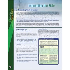 Saint Mary's Press® Essential Quick Charts: Interpreting the Bible Pamphlet