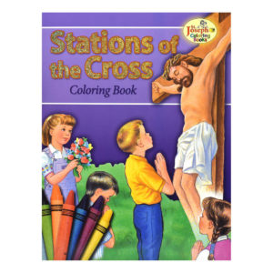 Stations of the Cross Coloring Book