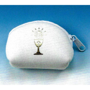 Rosary Pouch, white