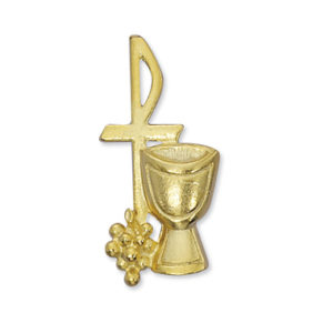 GOLD COMMUNION PIN