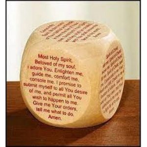 Confirmation Prayer Cube