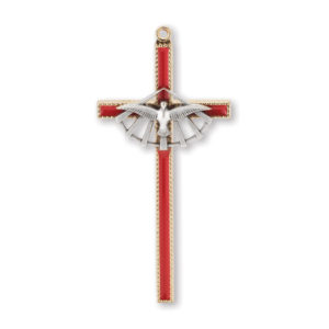 ENAMELED CONFIRMATION CROSS BOXED