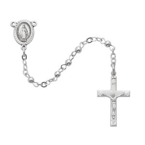 Children's Sterling Silver beads Rosary