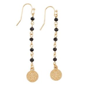 Creed® Drops Of Blessings Earrings - Black/Gold